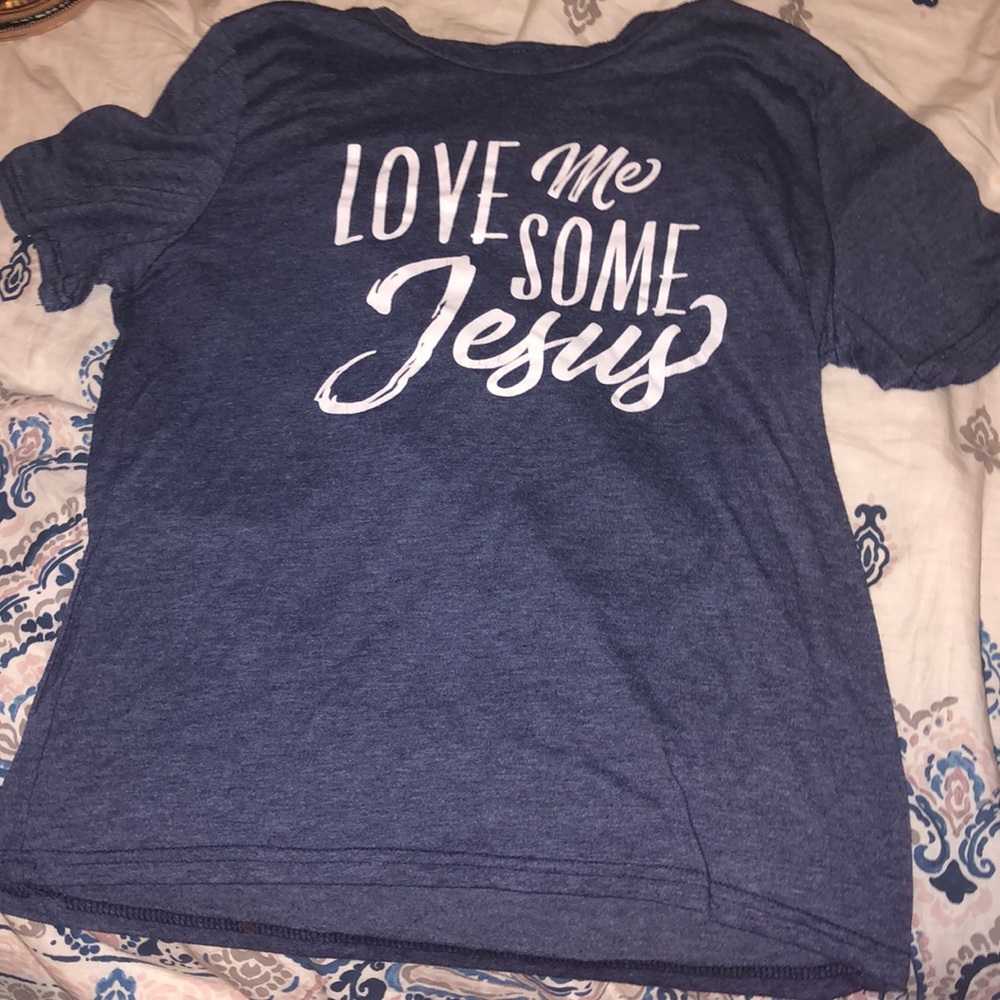 Love me some Jesus Christian shirt